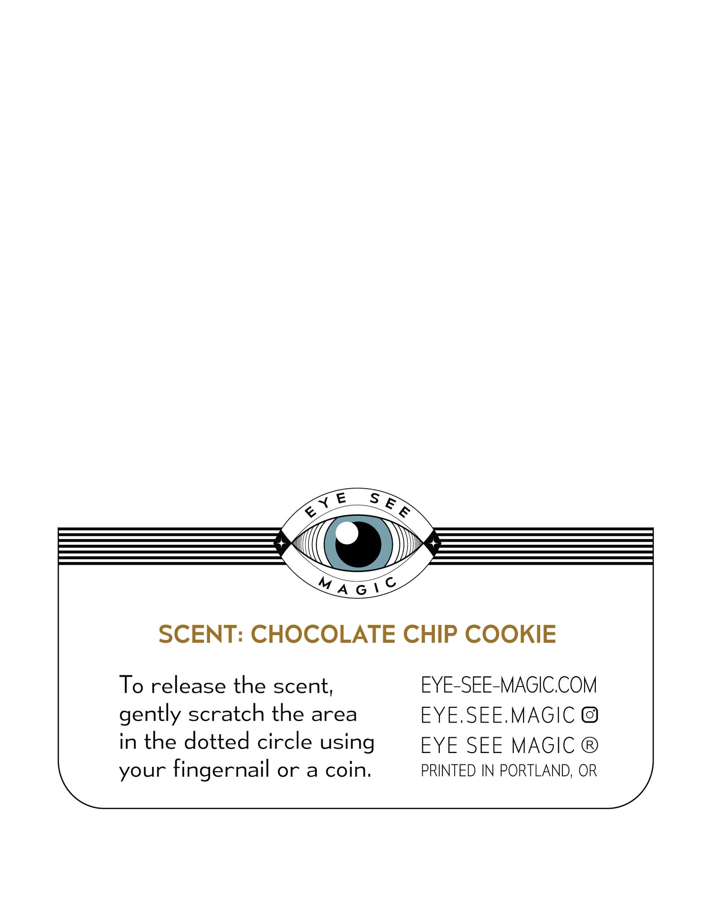 Cookie Scented Congrats Card