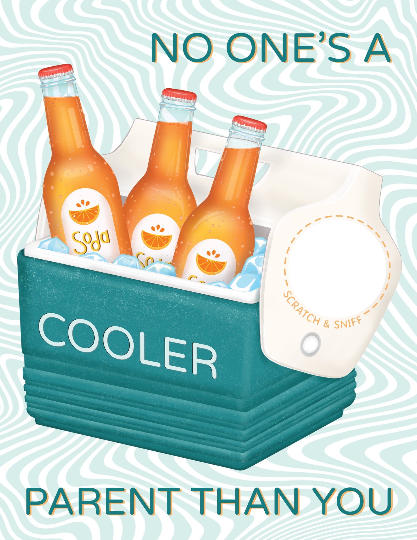 Cooler Parent Scratch and Sniff Card