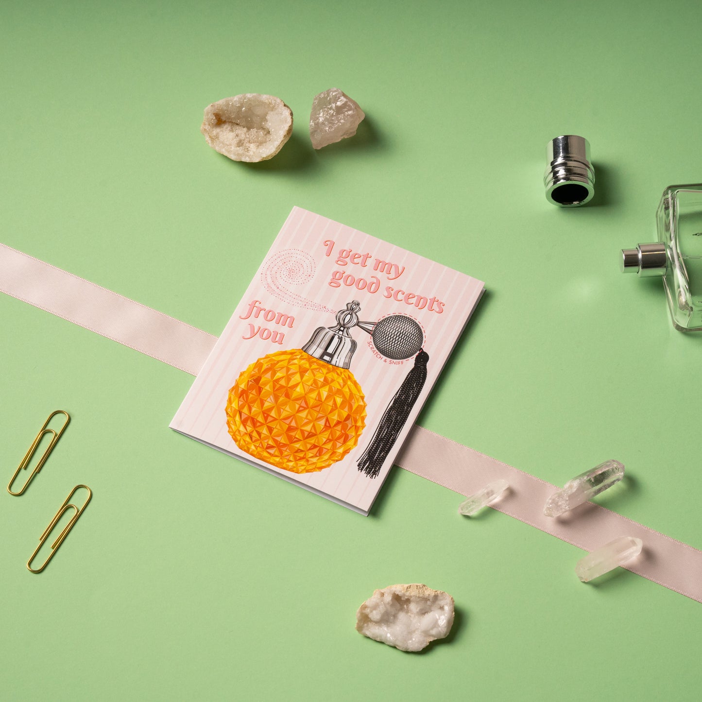 Perfume Mother's Day Card - Scratch and Sniff