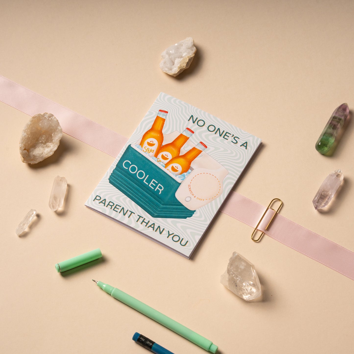 Cooler Parent Scratch and Sniff Card