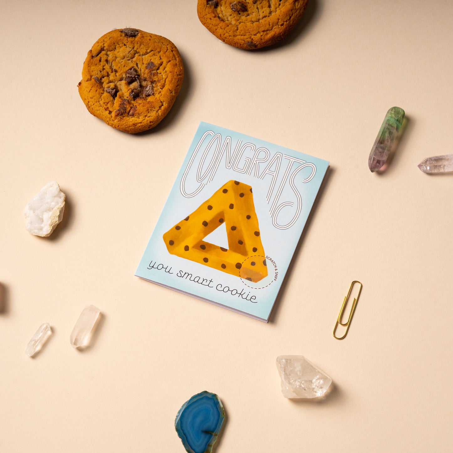 Cookie Scented Congrats Card