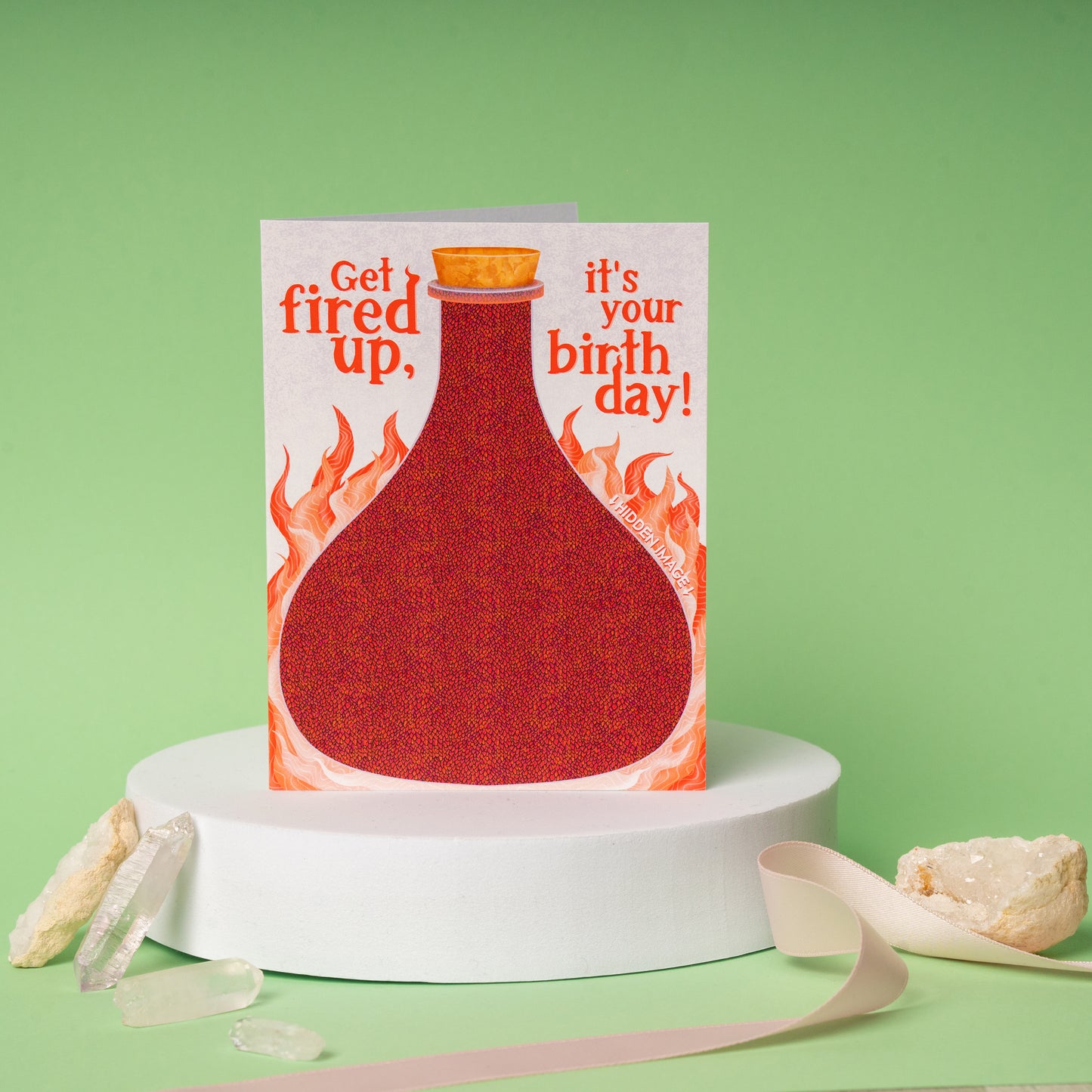 Dragon Hidden Image Birthday Card