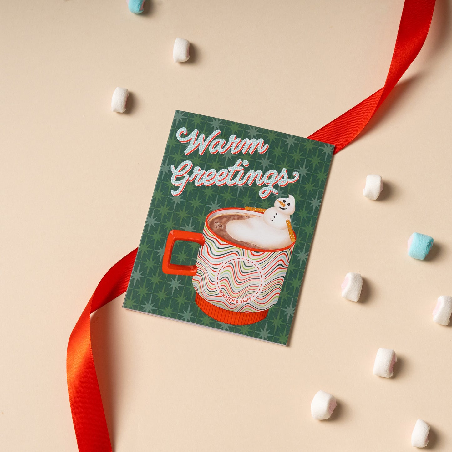 Hot Chocolate Scented Holiday Card
