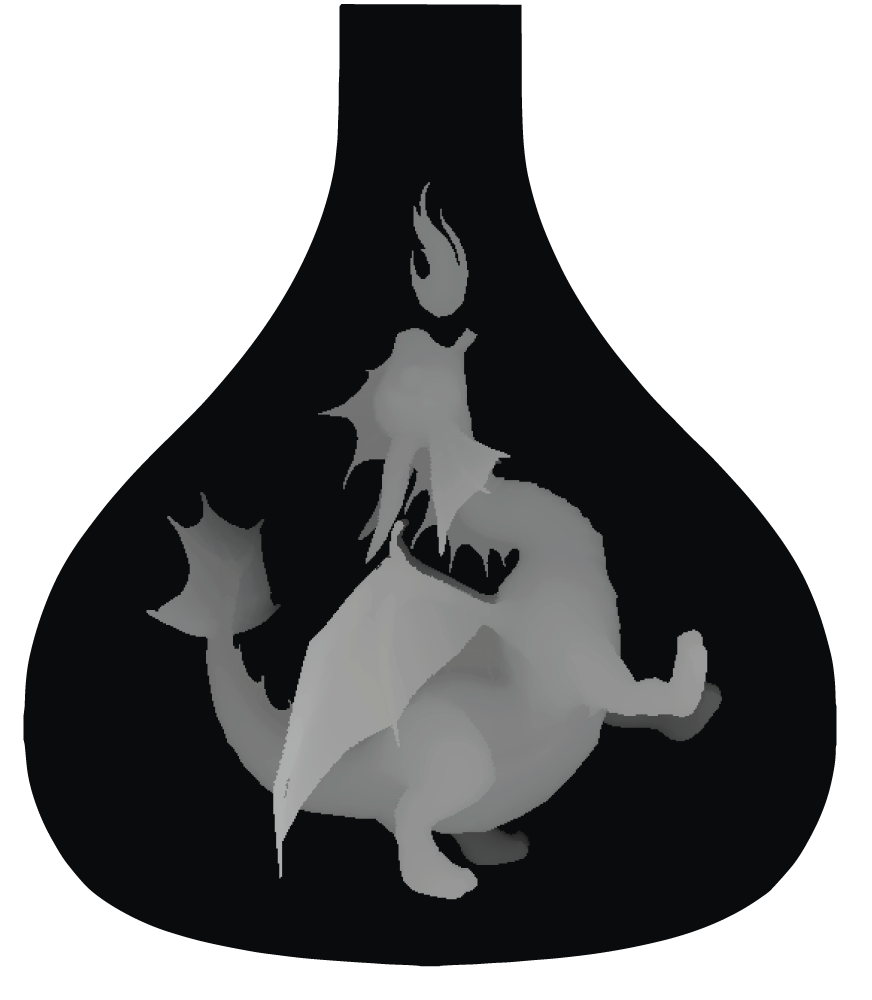 Dragon Hidden Image Birthday Card