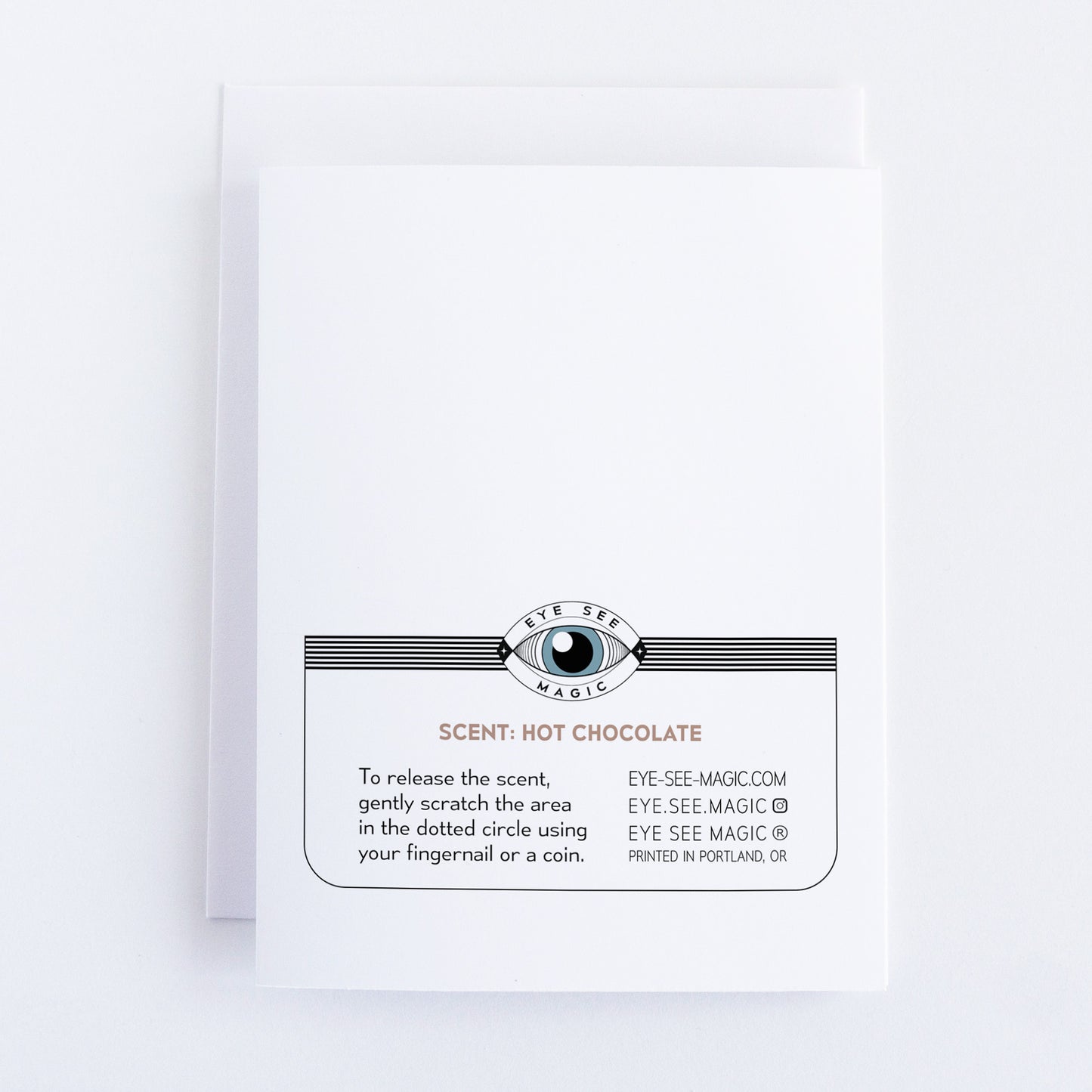 Hot Chocolate Scented Holiday Card