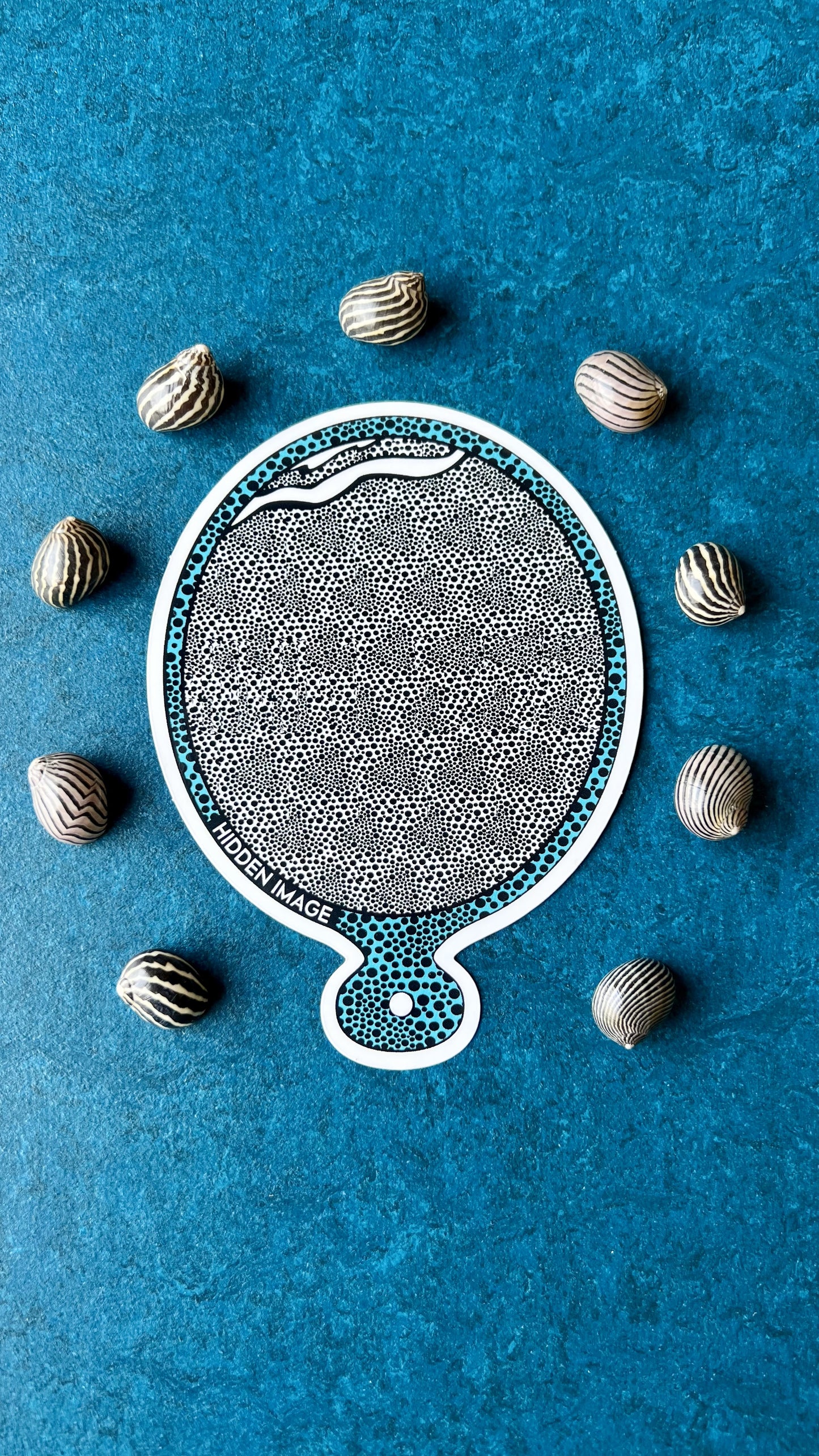 Mirror Sticker Hidden Message