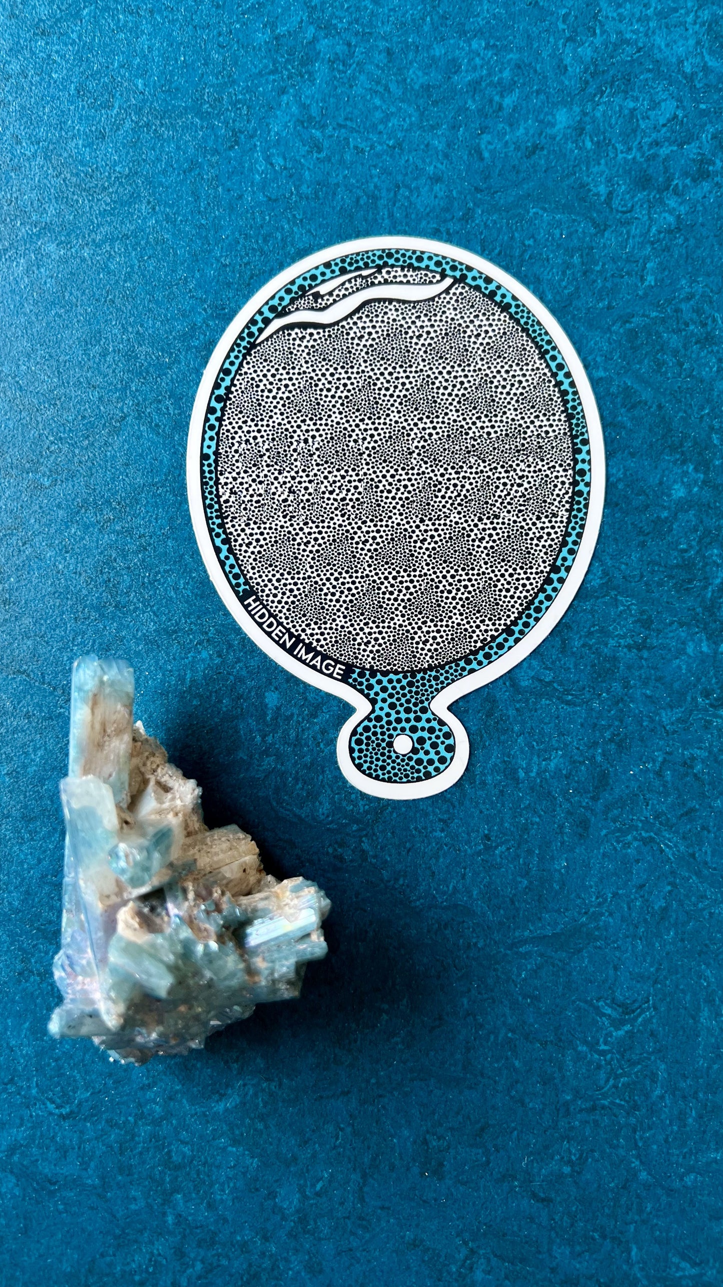 Mirror Sticker Hidden Message