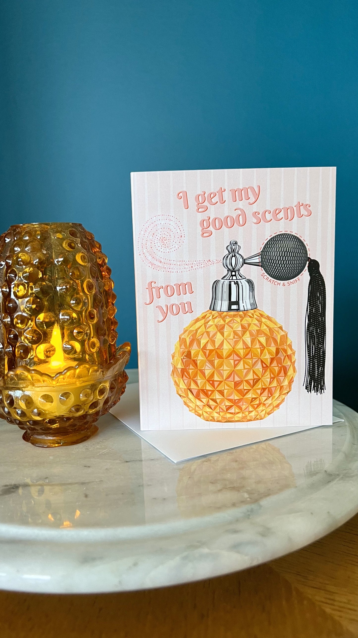 Perfume Mother's Day Card - Scratch and Sniff