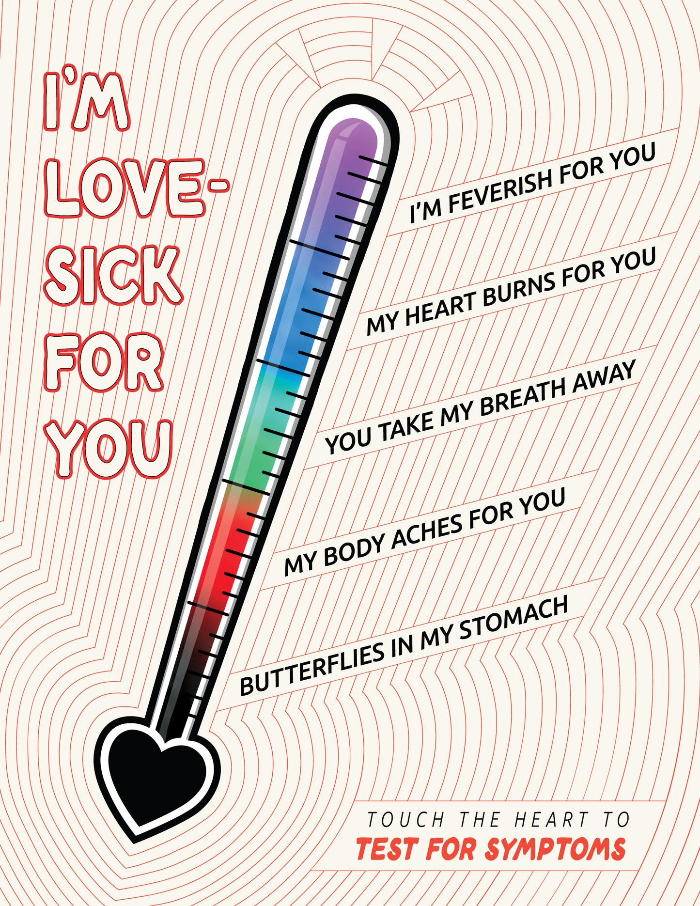 Lovesick Color Changing Valentine