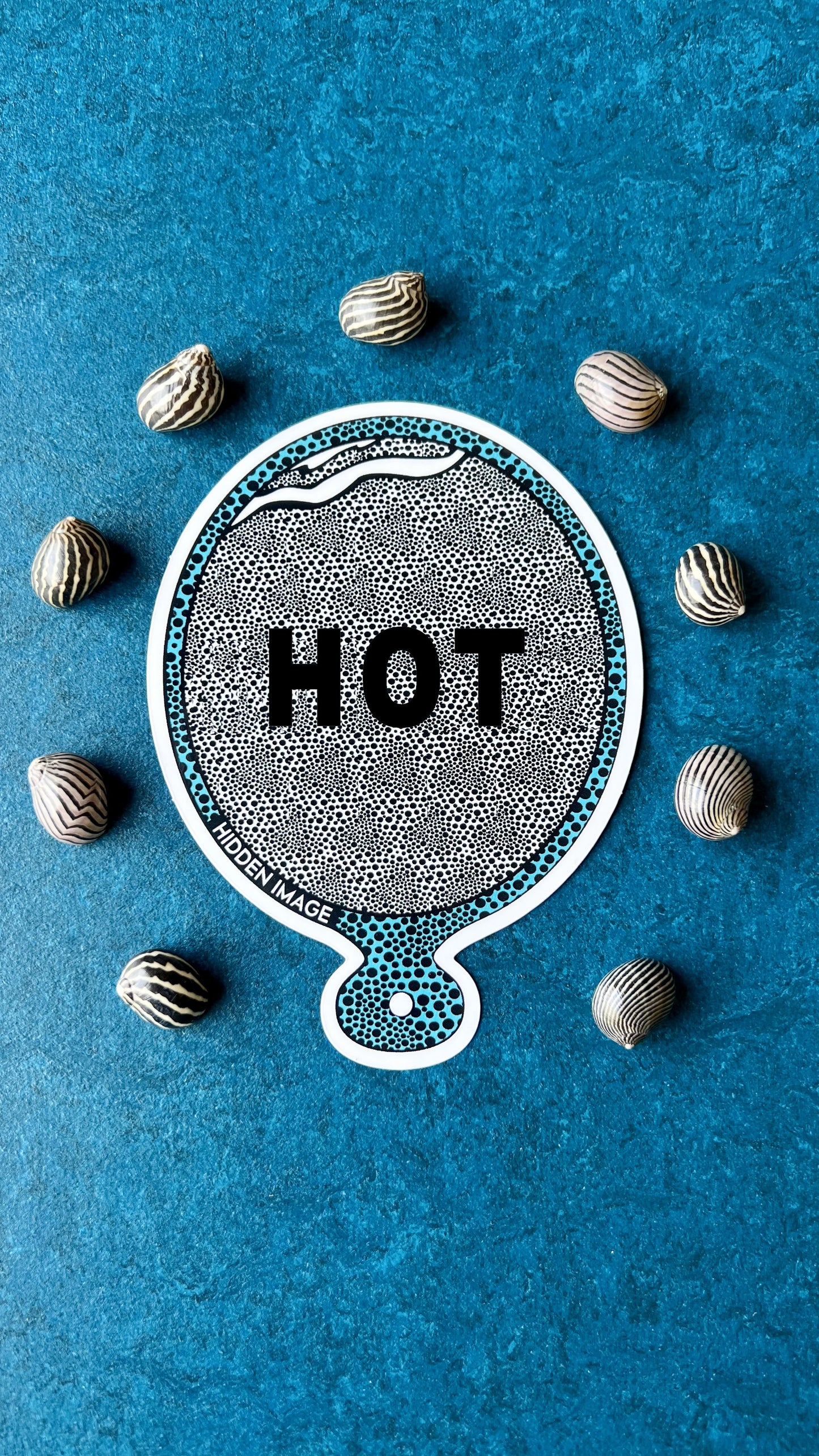 Mirror Sticker Hidden Message