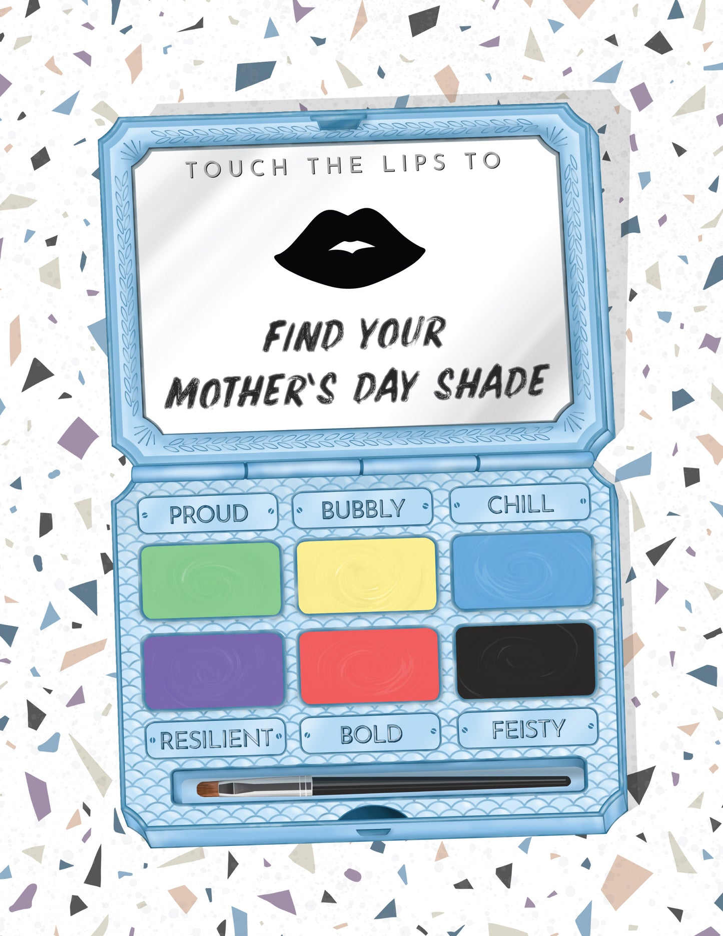 Mother’s Day Color Changing Lips Card