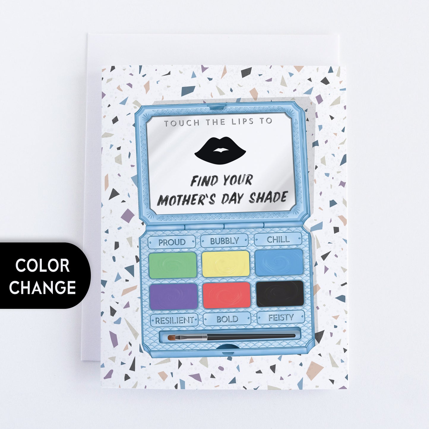 Mother’s Day Color Changing Lips Card