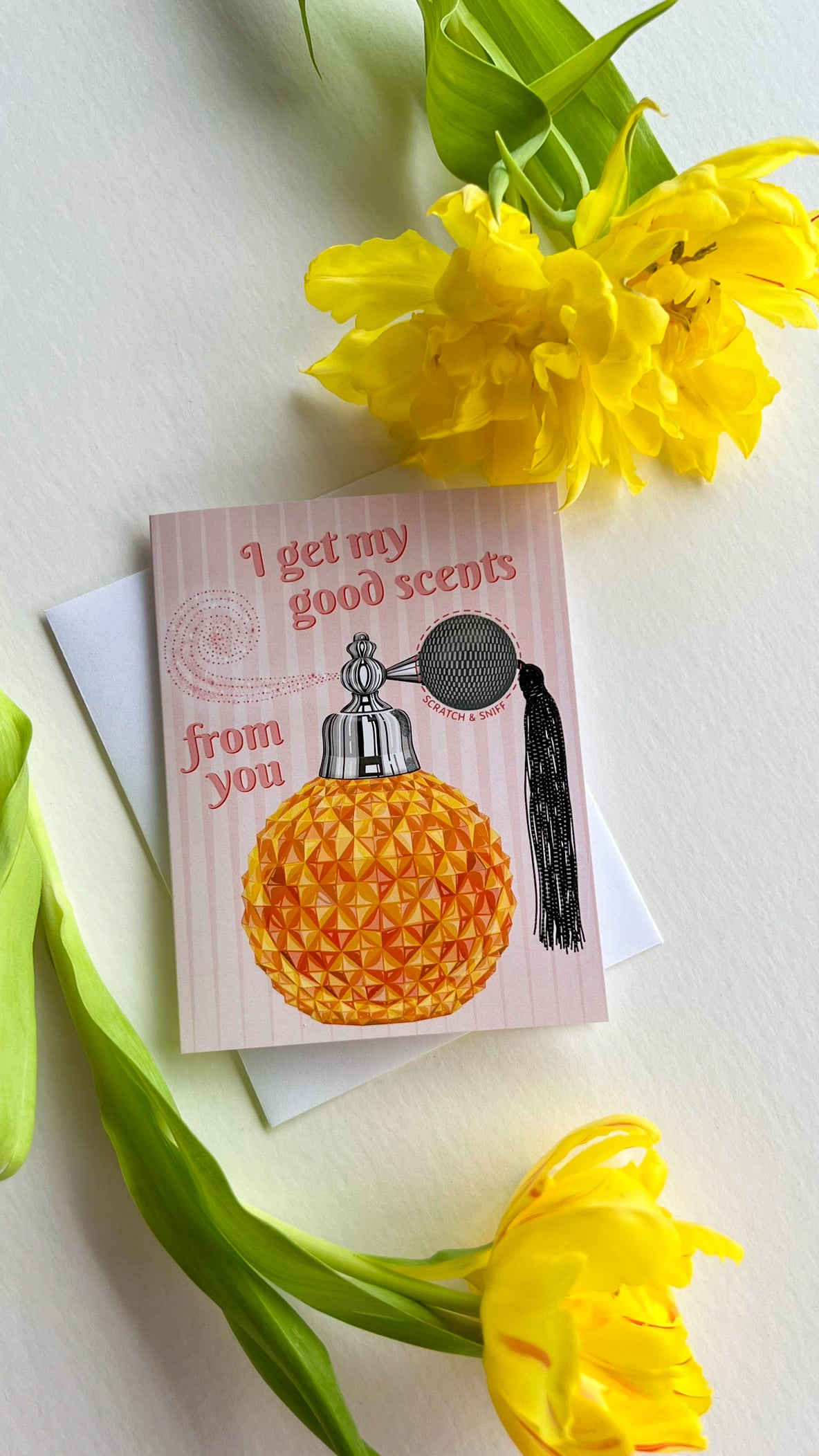 Perfume Mother's Day Card - Scratch and Sniff