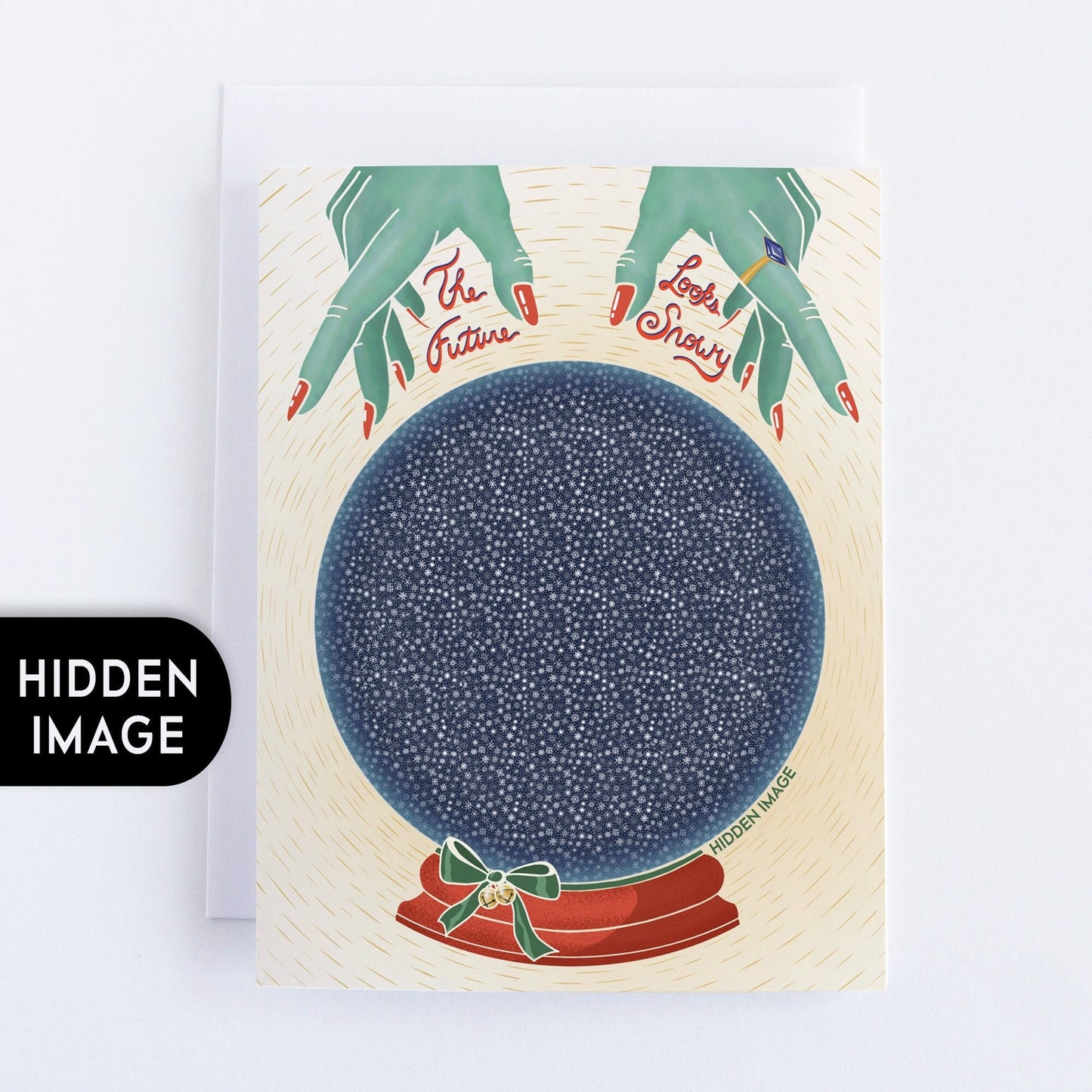 Holiday Crystal Ball Snow Globe