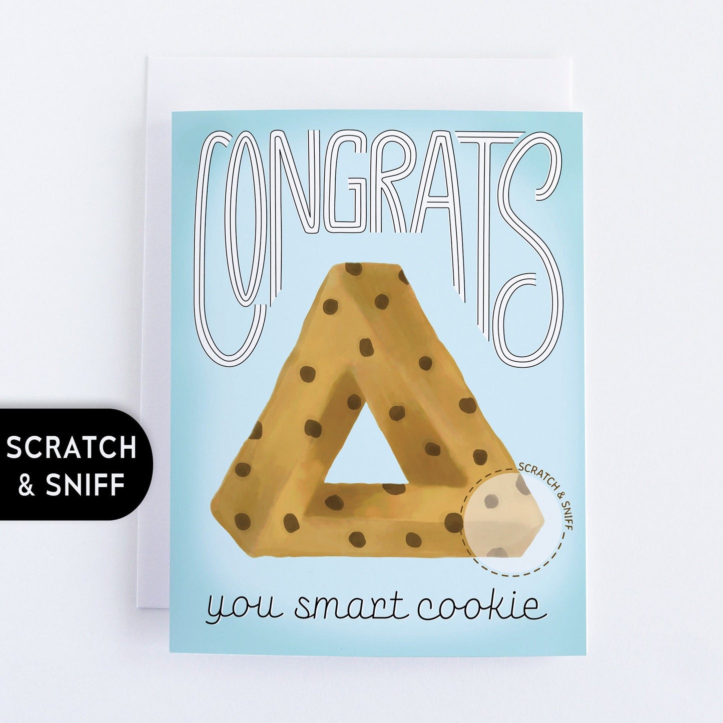 Cookie Scented Congrats Card