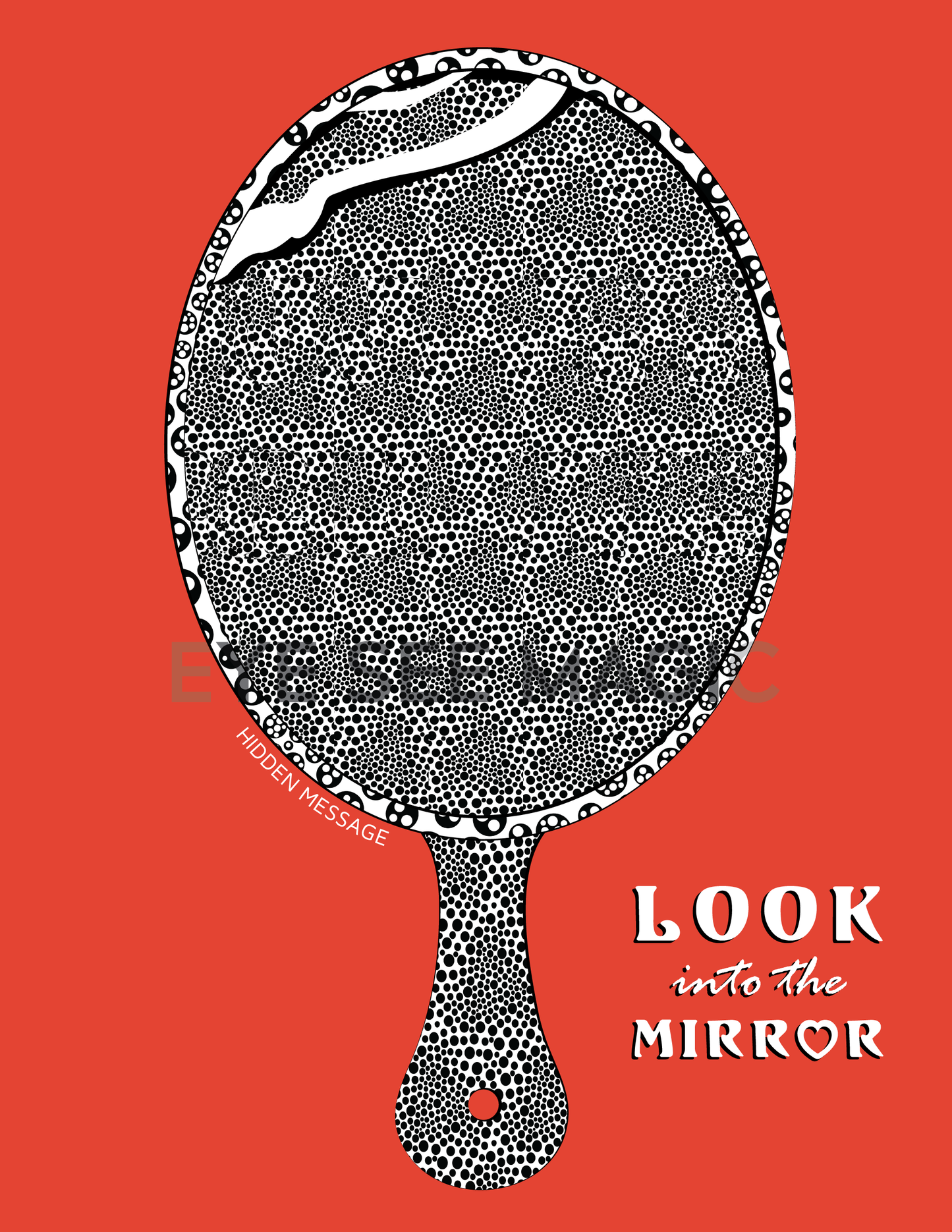 UR CUTE Secret Message, Optical Illusion