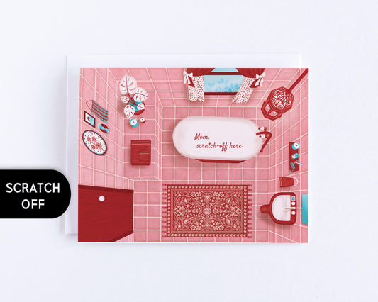 Mother’s Day Bathtub Card