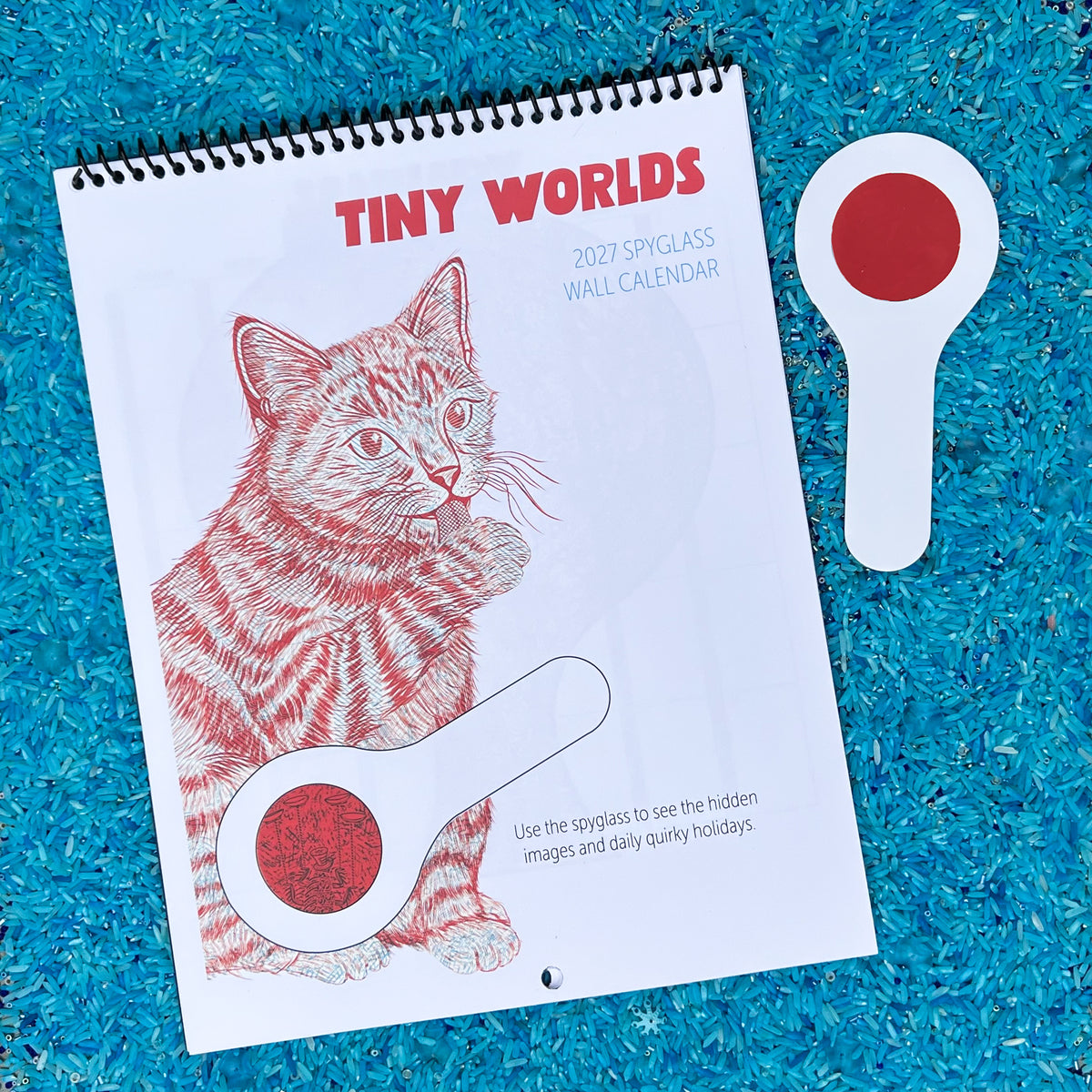 Spyglass 2027 Tiny Worlds Wall Calendar